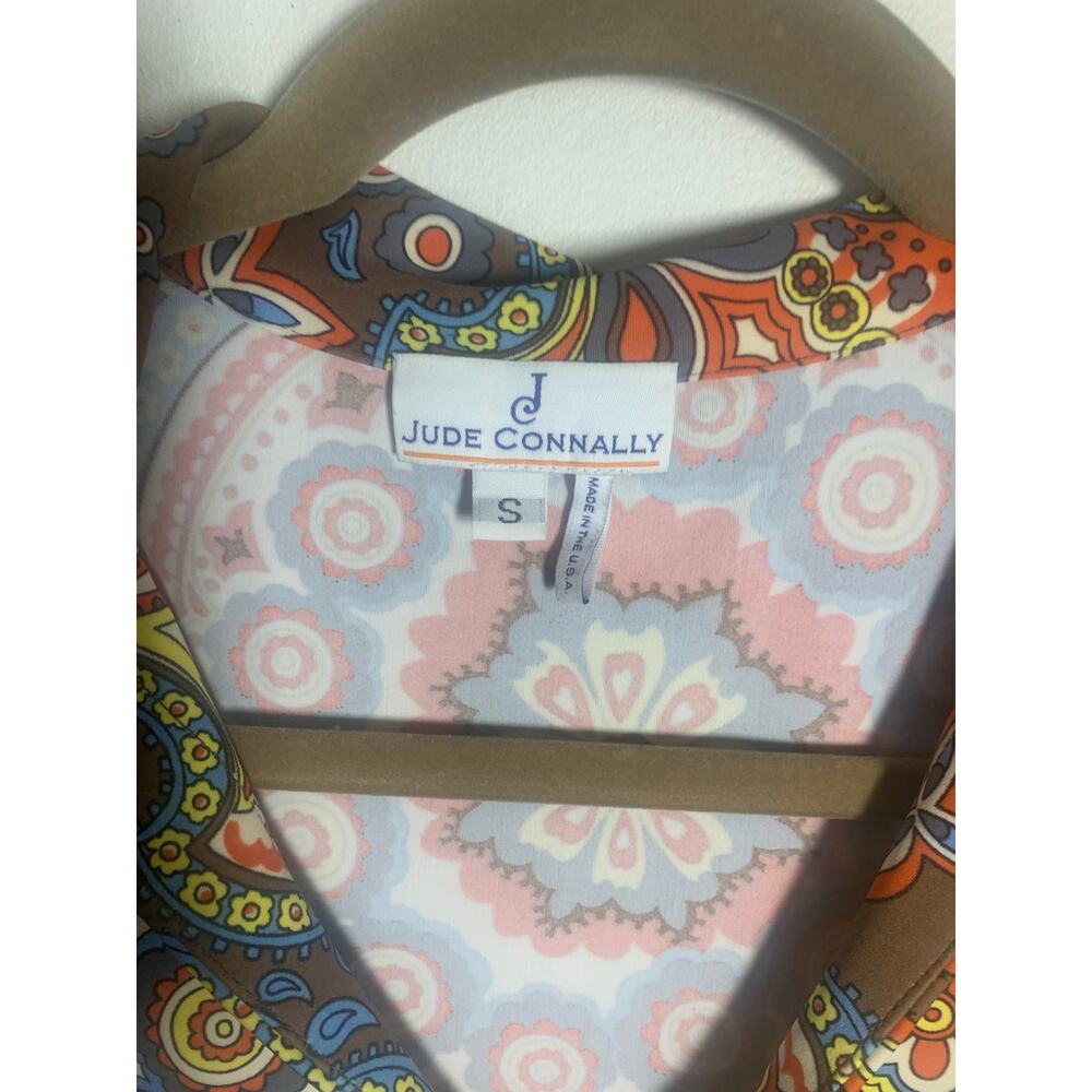 Jude Connally Michelle‎ Medallion Print Dress Dress sz S (2-4) - Picture 4 of 4
